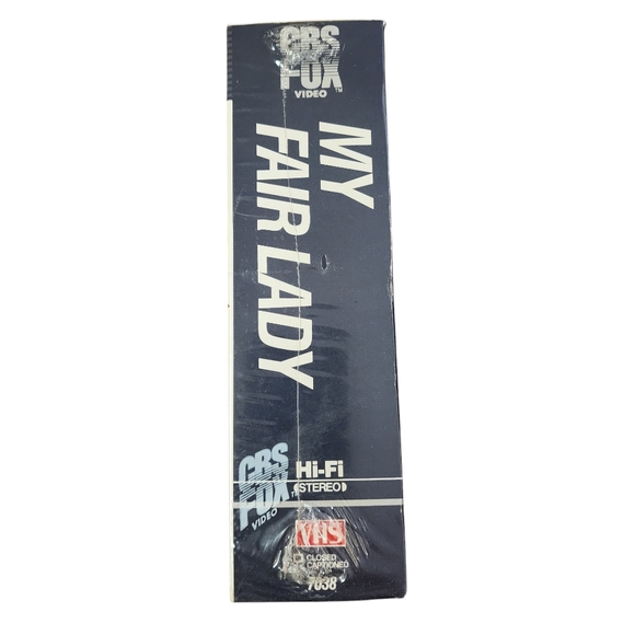 My Fair Lady 2 Pack VHS 1986 New Factory Sealed CBS FOX Watermarks Excellent - Picture 4 of 6